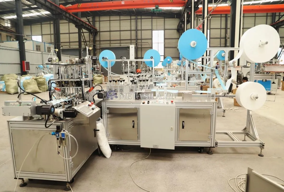 картинка Линия по изготовлению масок FN-89 (1+1)  от магазина компании Метасила