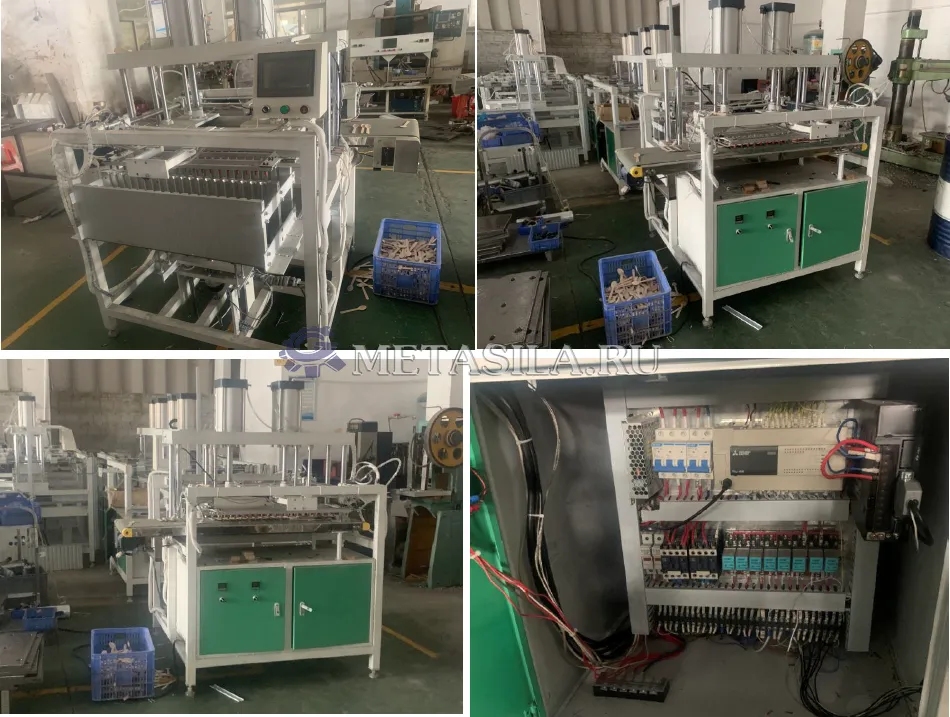 картинка Линия по производству одноразовых деревянных ложек/вилок с ЧПУ  (снят с производства) от магазина Метасила