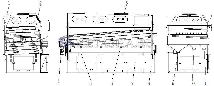 картинка Гравитационный сепаратор от магазина Метасила