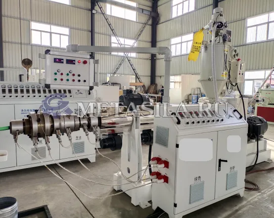 картинка Линия по производству труб PE-RT UR 10  от магазина Метасила