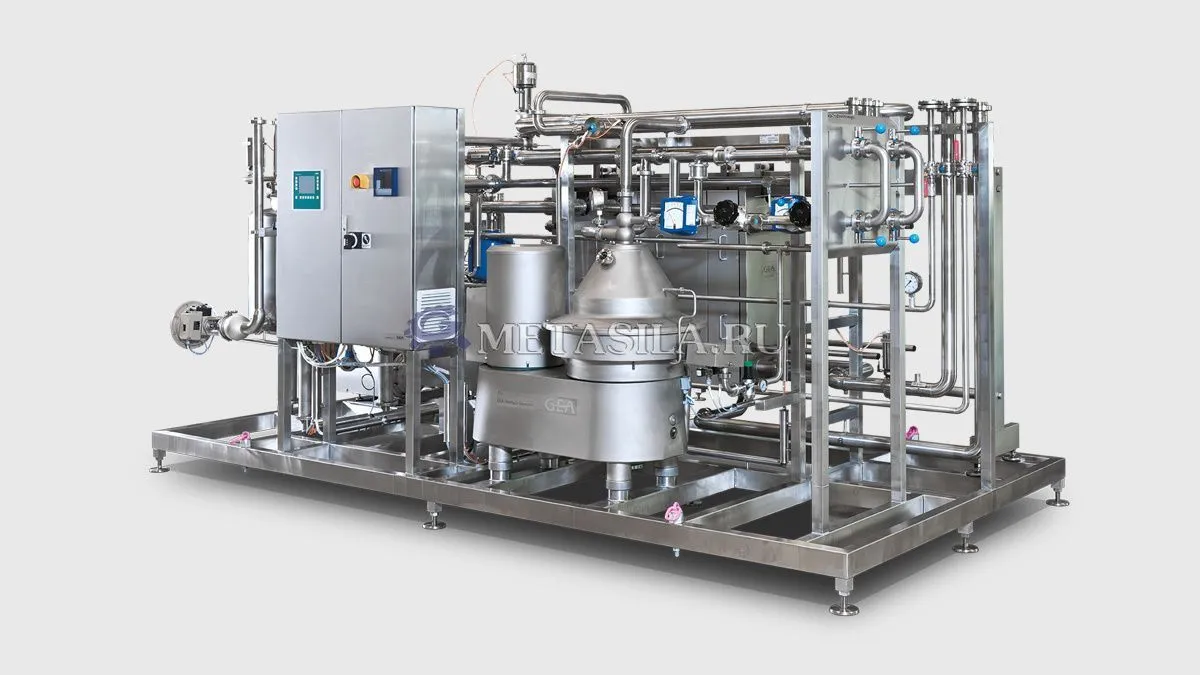 картинка Пастеризатор молока сливок и сыворотки от магазина Метасила