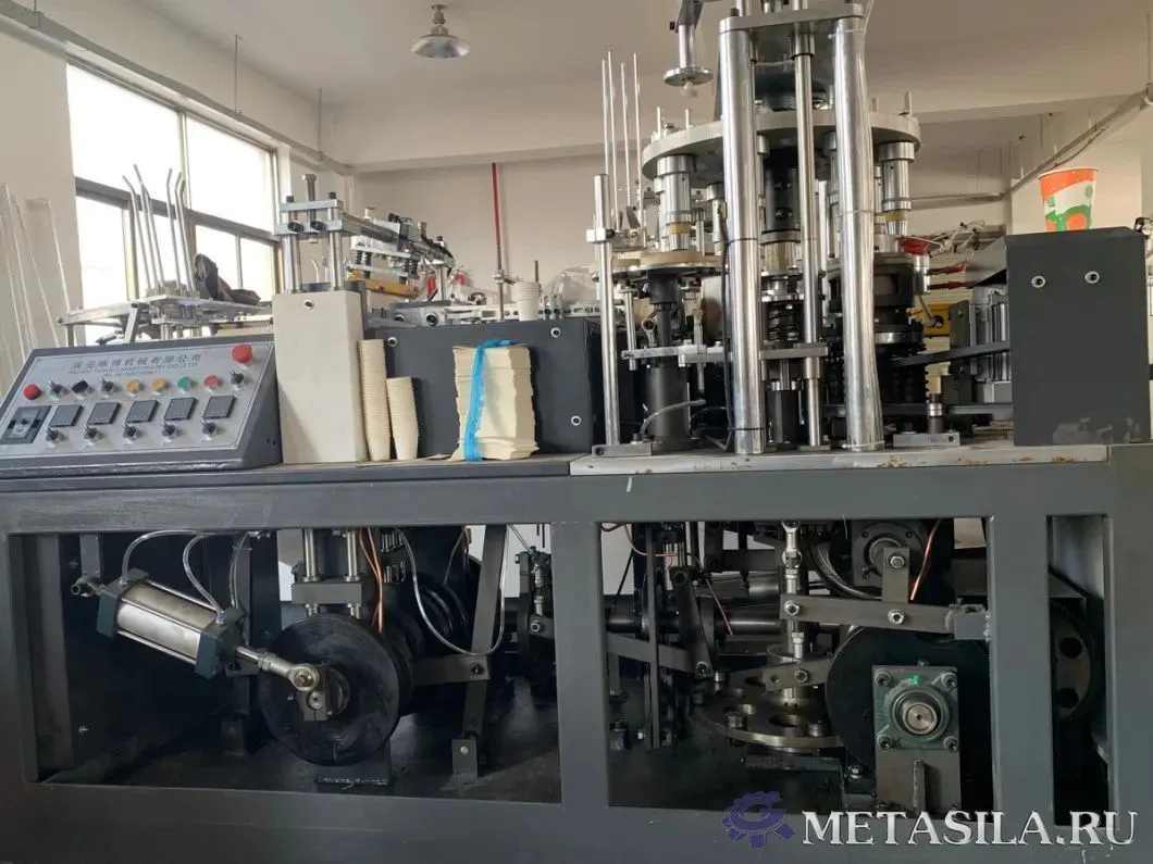 картинка Станок для производства бумажных стаканов BS-09 от магазина Метасила