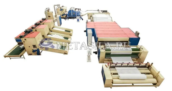 картинка Автоматическая линия по производству минеральной ваты  от магазина Метасила