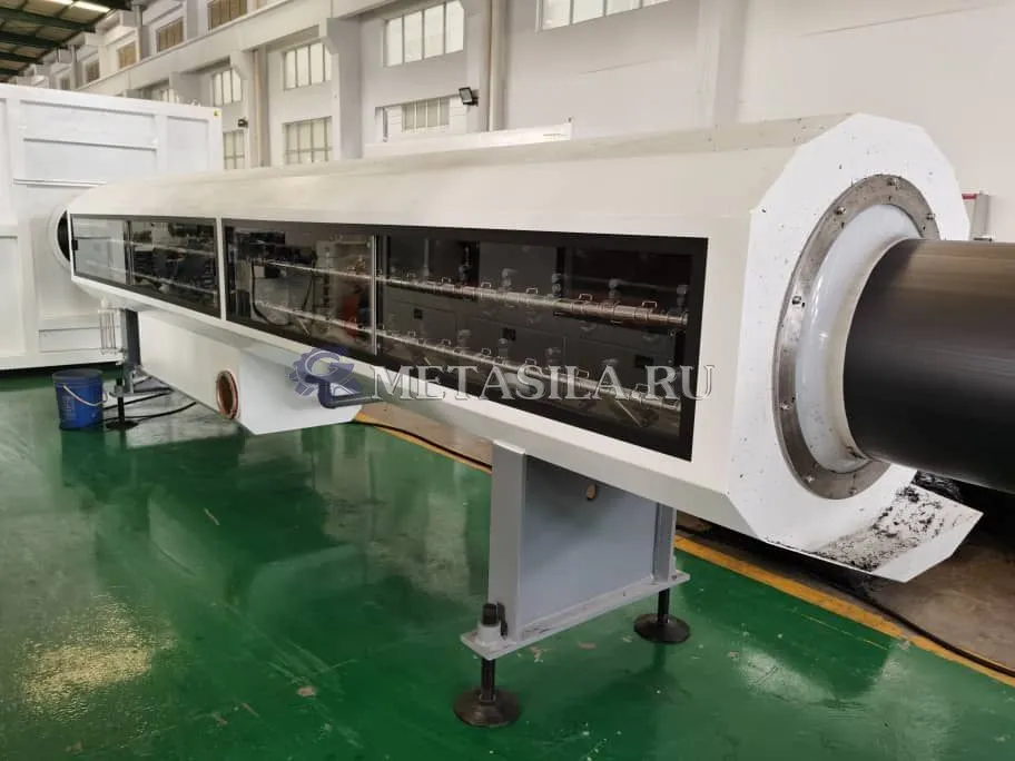 картинка Линия по производству труб из полиэтилена высокой плотности (диаметр трубы: 90-560 мм) от магазина Метасила