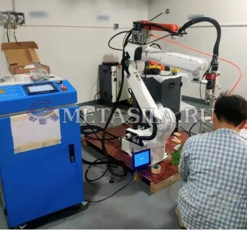картинка Сварочный аппарат (робот-рука) от магазина Метасила