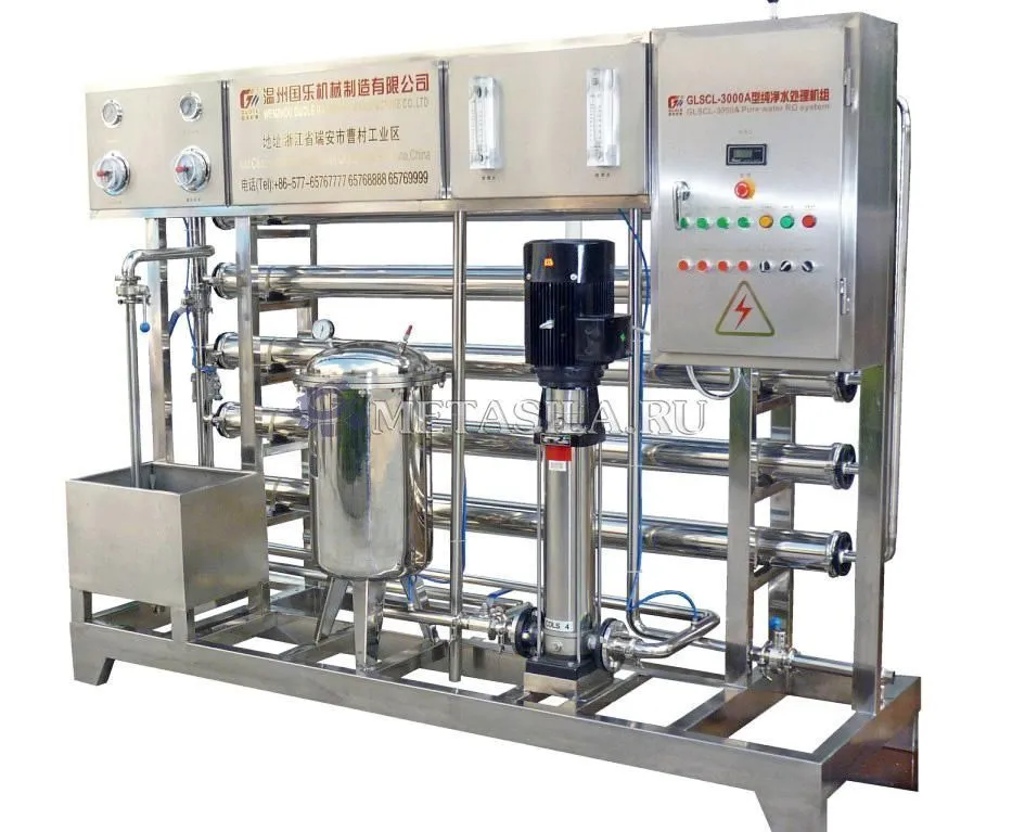 картинка Линия по производству йогурта A-874 (500 Л/Ч, упаковка в пакет)  от магазина Метасила