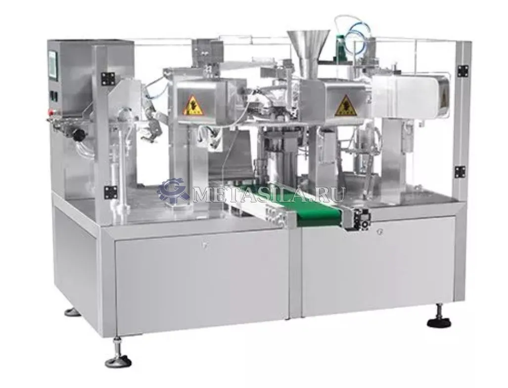 фото Машина для упаковки порошкообразных продуктов в пакеты от магазина Метасила