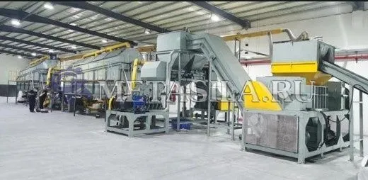 картинка Линия переработки батареек от магазина Метасила