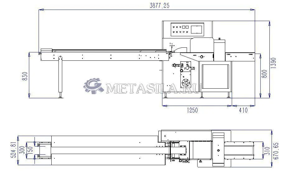 фото Упаковочный станок TY-59  от магазина Метасила
