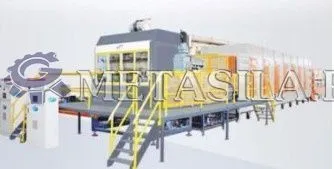 фото Линия производства бумажных лотков для яиц от магазина Метасила