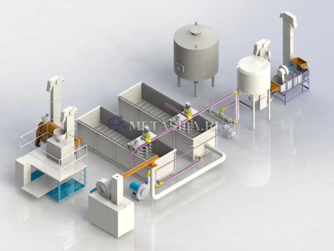 картинка Линия по производству солода (5т/партия) от магазина Метасила