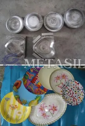 картинка Двухполосная машина для изготовления бумажных тарелок от магазина Метасила