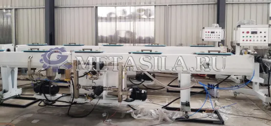 картинка Линия по производству труб PE-RT UR 10  от магазина Метасила