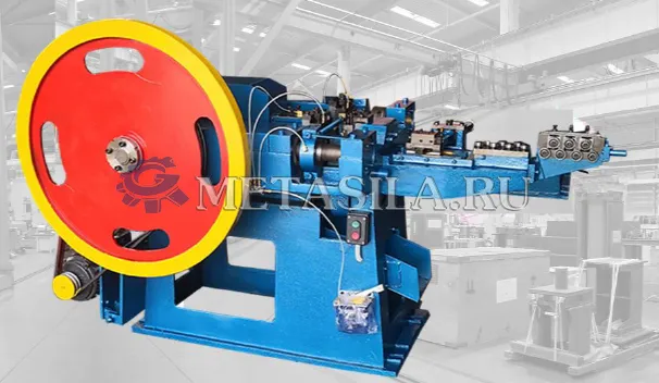 Фото Станок для изготовления гвоздей CC-014 (3,5-5,5 мм, 75-175 мм) от магазина Метасила