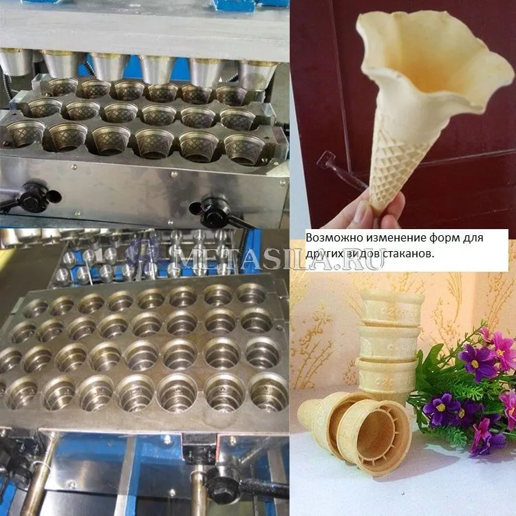 картинка Станок по изготовлению рожков (стаканов) для мороженого FJQ-05  от магазина Метасила