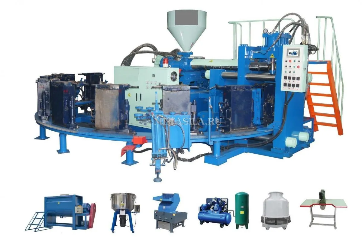 картинка Линия по производству резиновых сапог (один цвет)  от магазина Метасила