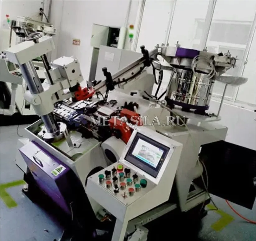 Фото Машина для формировки кровельных гвоздей от магазина Метасила