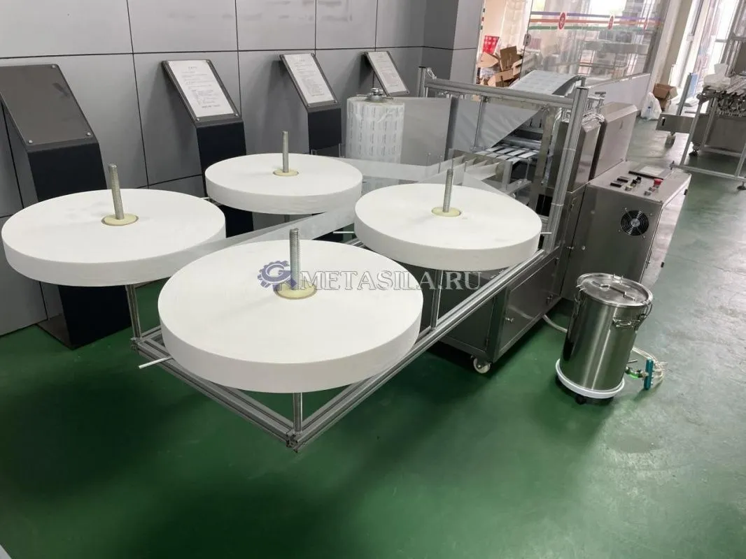 картинка Станок по производству спиртовых салфеток T-55  от магазина компании Метасила