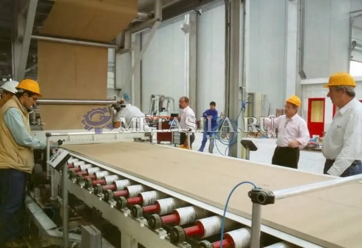 картинка Линия по производству гипсокартона (2 миллиона) от магазина Метасила