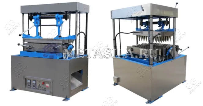 картинка Полуавтоматический станок по изготовлению вафельных стаканов от магазина Метасила