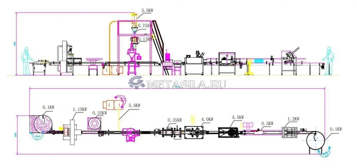 картинка Линия по производству сухого молока (500 л/ч)  от магазина Метасила
