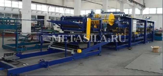 картинка Линия по производству сэндвич-панелей WE-85  от магазина Метасила