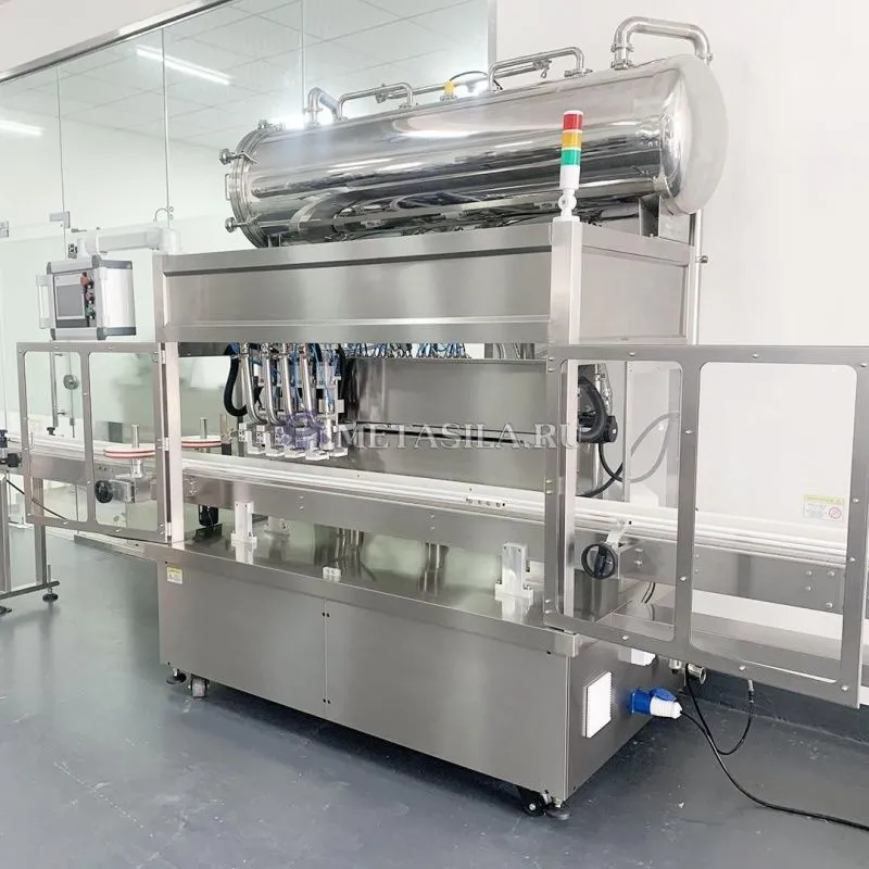 картинка Автоматическая линия розлива в бутылки  SW-98  от магазина Метасила