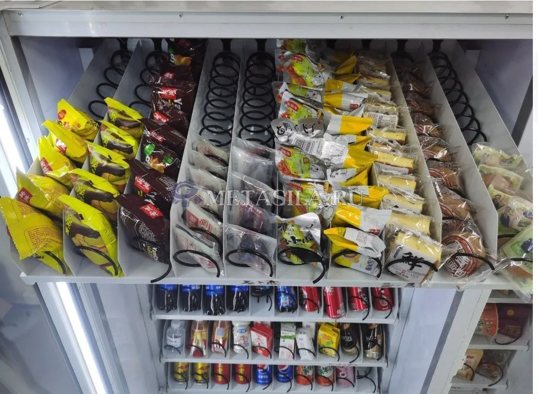 картинка Автомат для продажи закусок и напитков  от магазина Метасила