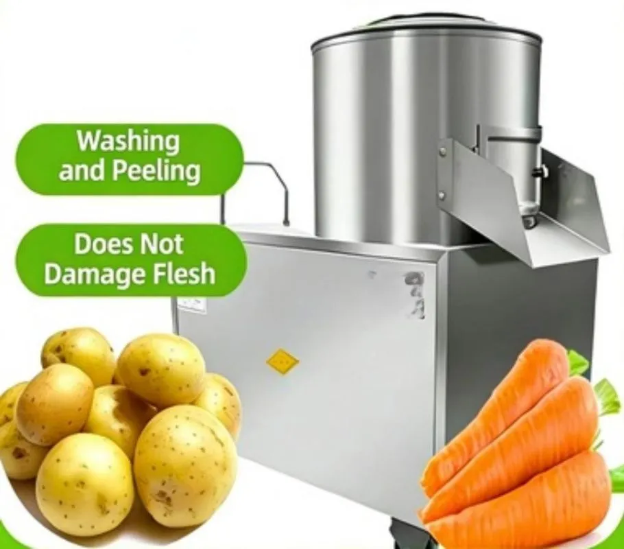 картинка Линия мойки, очистке и резки овощей от магазина Метасила