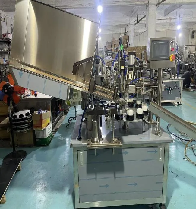 фото Станок для упаковки зубной пасты (модель Е-87) от магазина Метасила