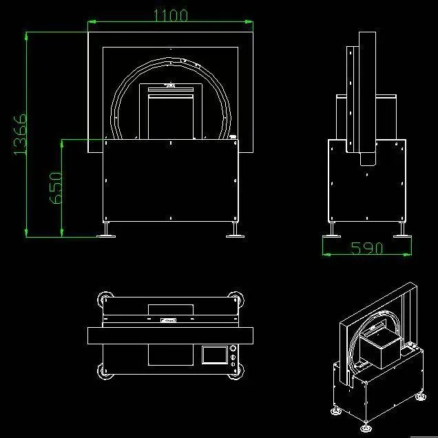 фото Станок для упаковки скотчем (модель SE-08) от магазина Метасила