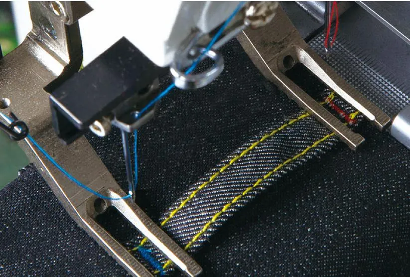 картинка Двухголовочная машина для пришивания шлёвок от магазина Метасила