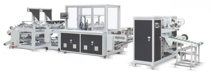 картинка Линия по производству мусорных пакетов EKB230  от поставщика магазина Метасила 
