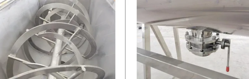 картинка Горизонтальный промышленный смеситель для сухого сырья, модель 300 от магазина Метасила