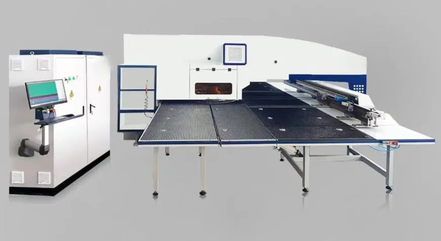 картинка Токарный координатно- пробивной пресс с ЧПУ DS-300 (полностью электрический сервопривод) от магазина Метасила