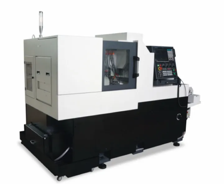 картинка Токарный станок швейцарского типа, для производства осей по чертежу, модель T3-U от магазина Метасила