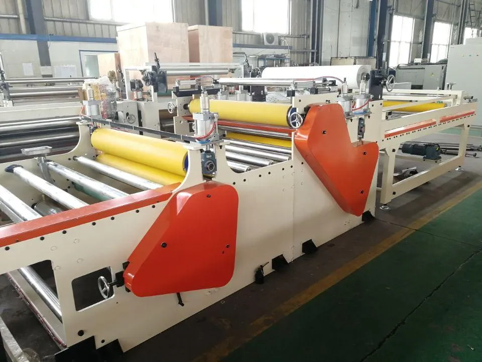 картинка Двусторонняя машина для ламинации гипсокартона от магазина Метасила