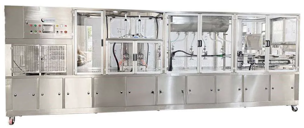 фото Станок для розлива и упаковки продукции в пластиковые ведра 5 литров от магазина Метасила