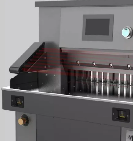 картинка Гидравлический станок для резки бумаги, модель 520×520 мм от магазина Метасила