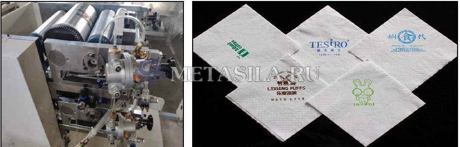 картинка Линия по производству салфеток ER-87 от магазина компании Метасила