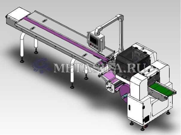 картинка Горизонтальная упаковочная машина для мыла  от магазина Метасила