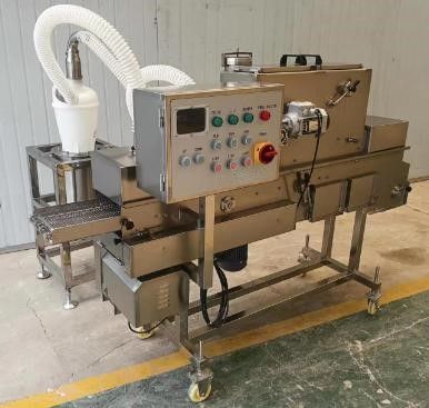 картинка Линия для производства куриных наггетсов: формовка, панировка, жарка от магазина Метасила