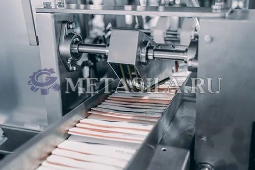 фото Автоматическая ротационная машина для наполнения и запечатывания готовых пакетов от магазина Метасила