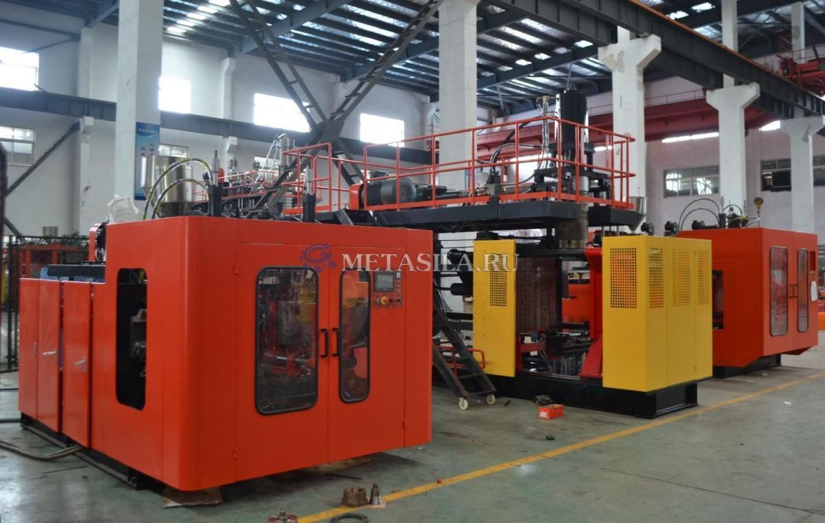 картинка Автоматическая экструзионно-выдувная машина для производства канистр (5л)  от магазина Метасила