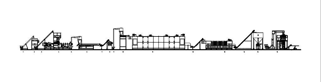 картинка Линия по производству искусственного риса (500 кг в час) от магазина Метасила