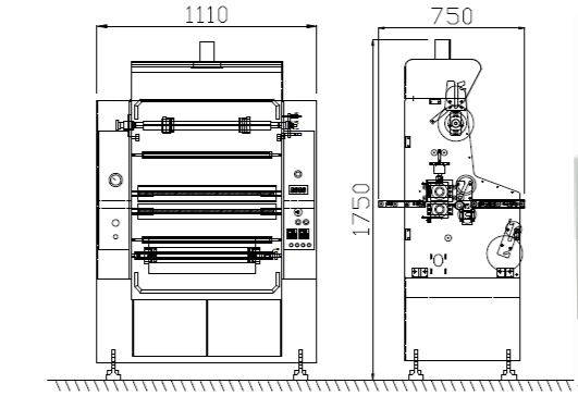 картинка Машина для ламинирования пленки SNK-96 от магазина Метасила