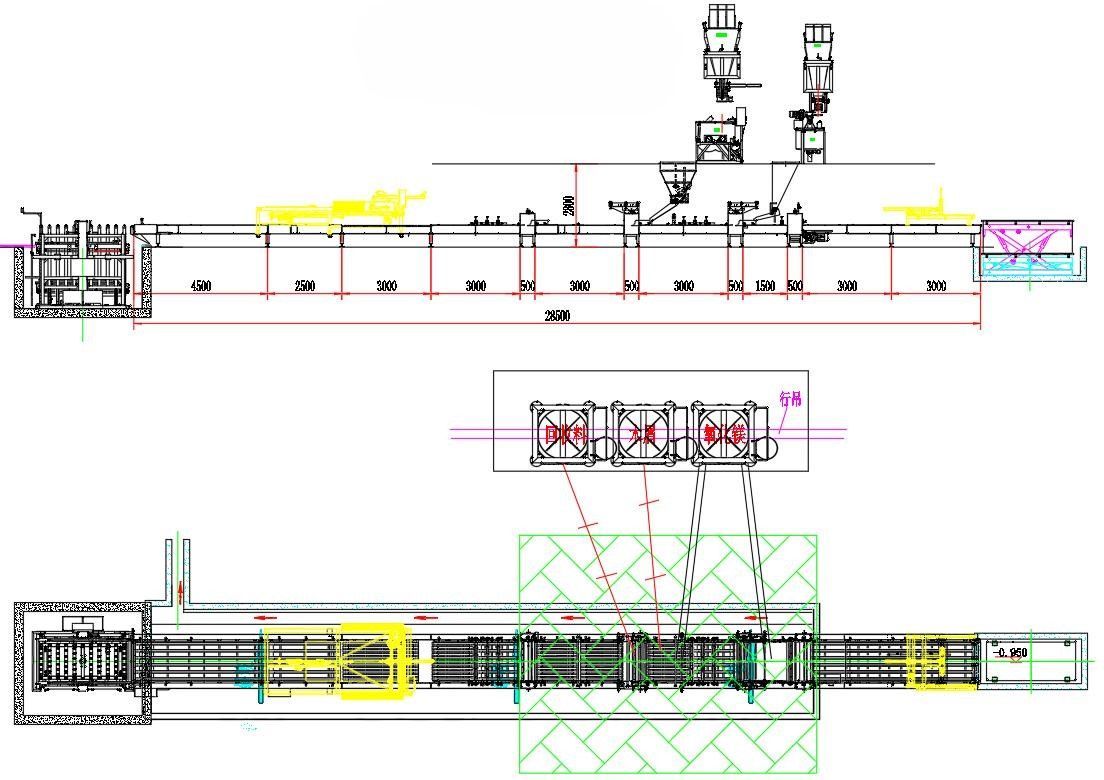картинка Линия производства плит из оксида магния (плит MGO) от магазина Метасила
