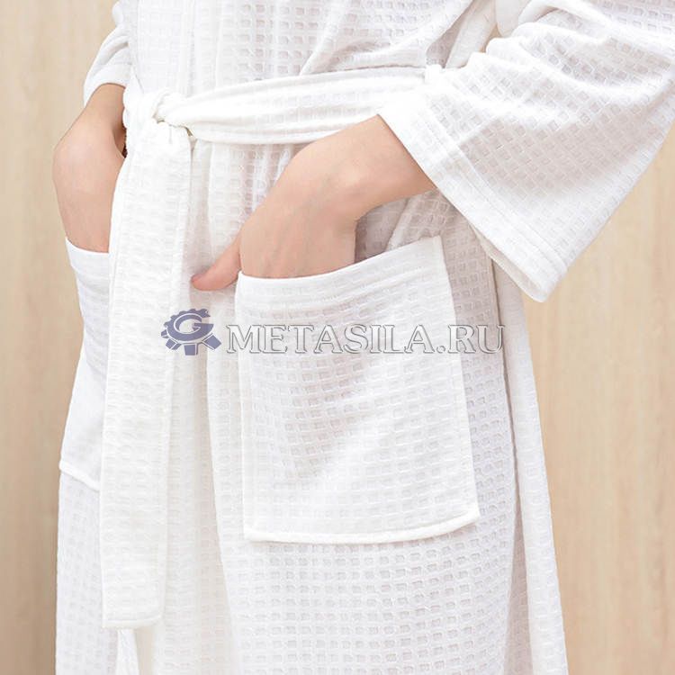 картинка Легкий вафельный летний халат от магазина Метасила