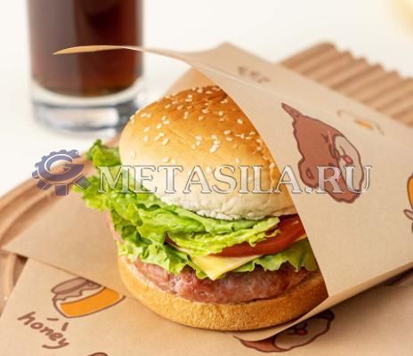 фото Станок для изготовления бумажных пакетов для гамбургеров/хот-догов (жиростойкий пергамент) от магазина Метасила