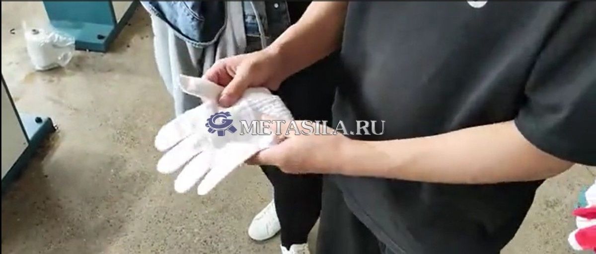 картинка Машина изготовления вязанных рабочих перчаток  от магазина Метасила